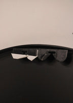 Round Black Wall Mirror Metal Frame