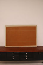 Mcm Vintage Wooden Frame Large Stand Mirror