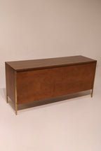 Mid Century Modern Walnut 6 Drawers Dresser By Ramseur