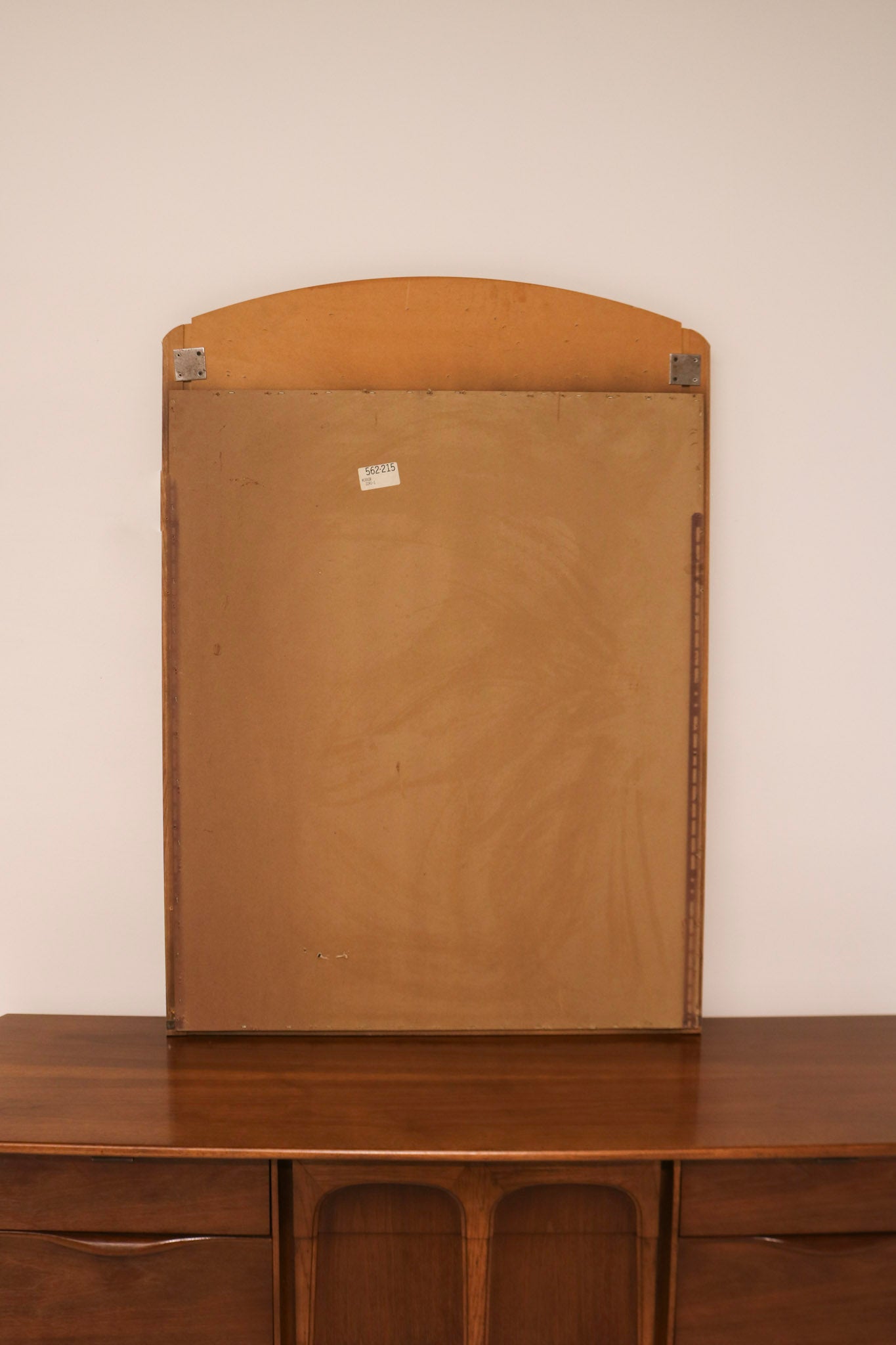 Vintage Wooden Stand Wall Mirror