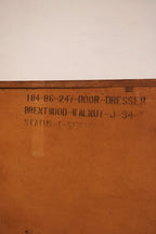 Mid Century Modern Walnut Wood Vintage 9 Drawers Dresser By Bassett