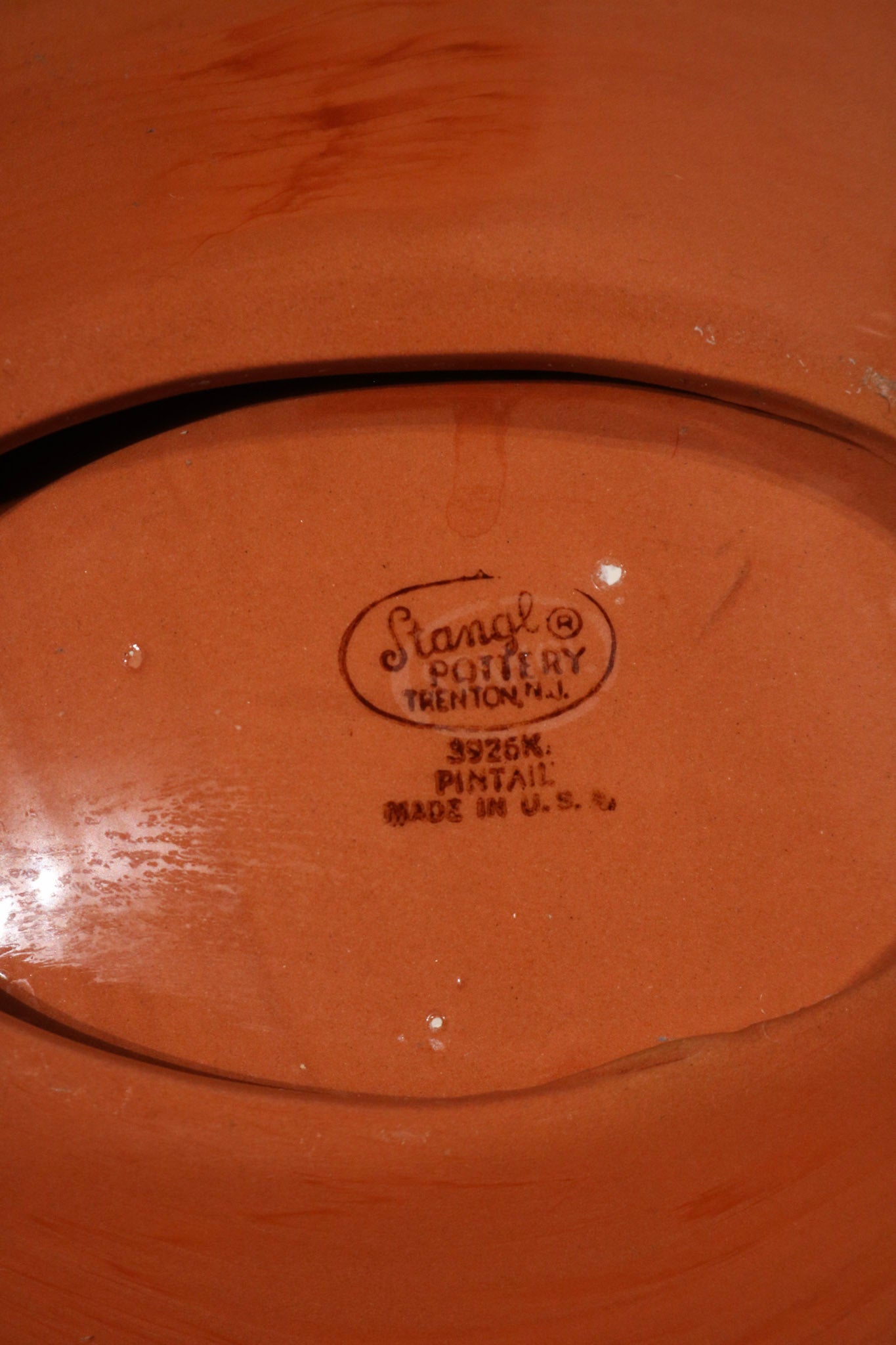 Vintage Stangl Ceramic Pottery Trays Set