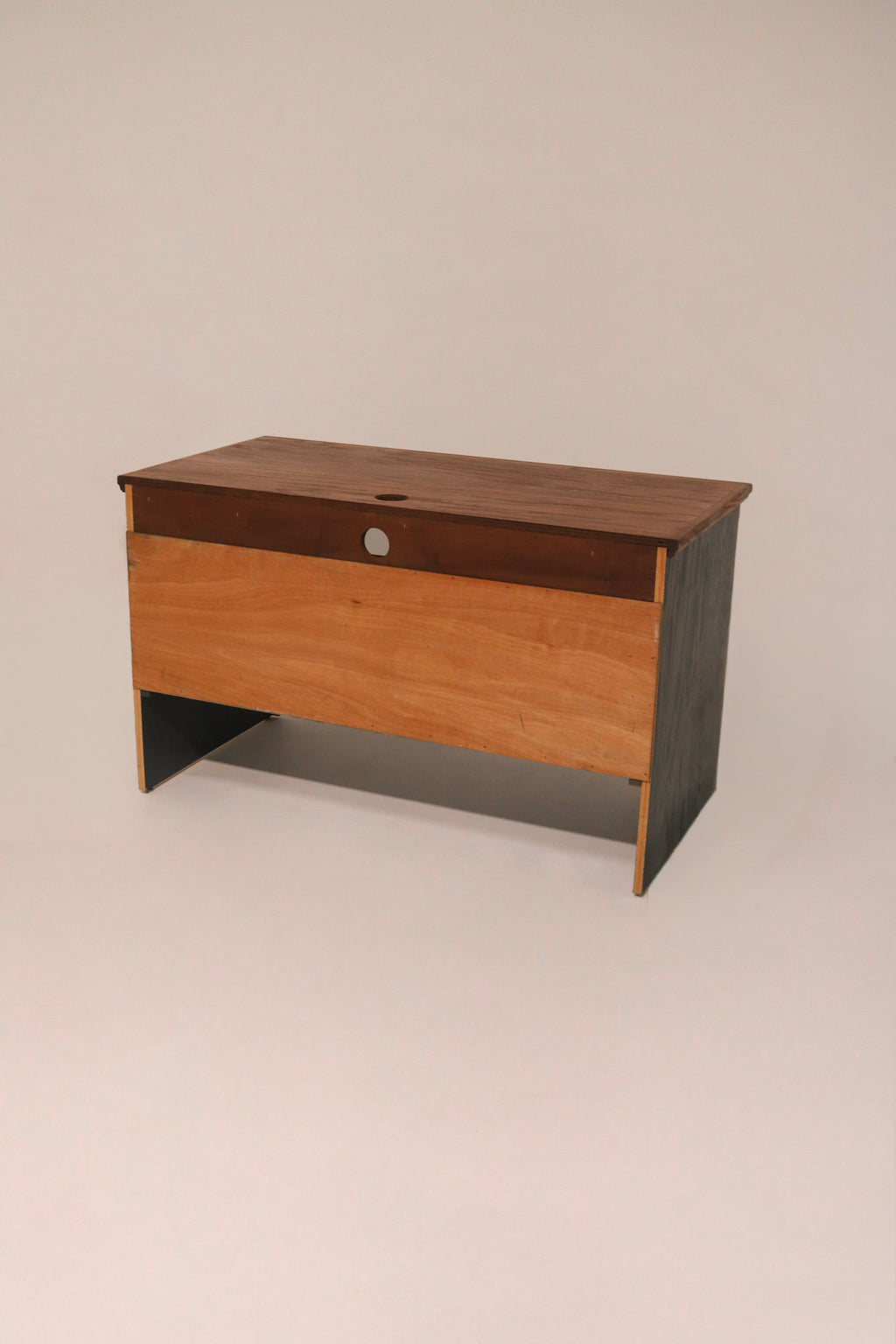 Rustic Vintage Wooden Table Desk With Drawers