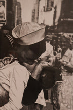 Kissing On VJ Day Time Square Iconic Vintage Photograpy Print