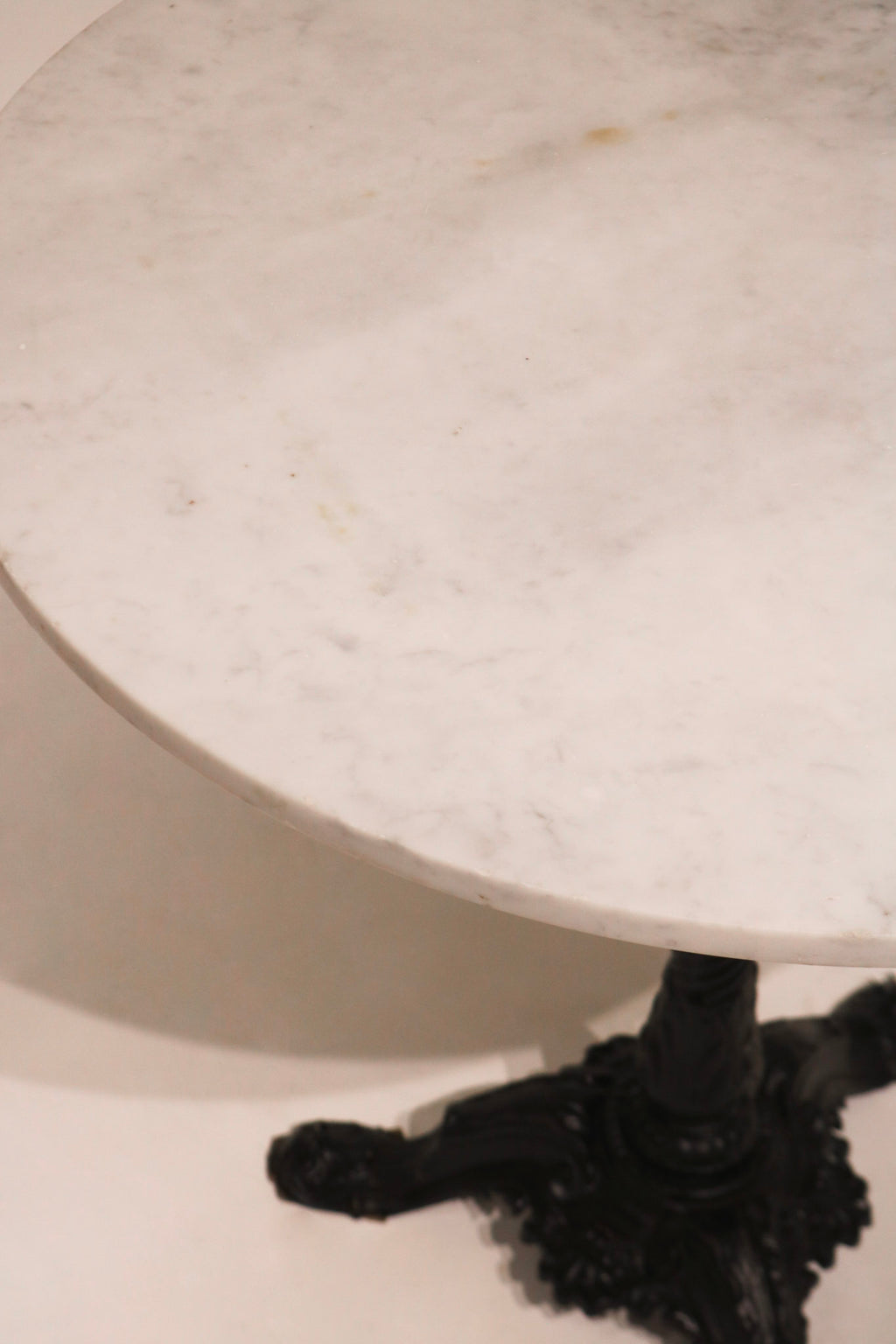 Vintage Marble Bistro Table Made In Italy