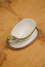 Set Of 26 Porcelain Dining Plates Dishes And Coffee Cups By Heinrich & Co.