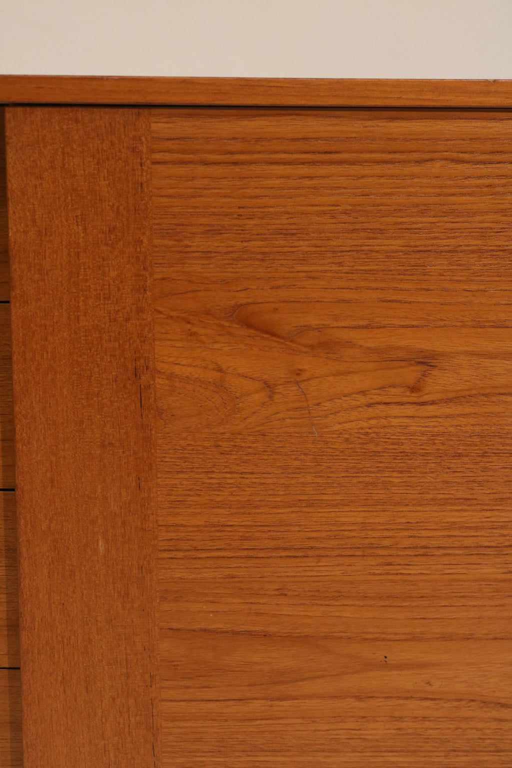 Danish Mid-Century Modern Teak  Storage Credenza By Domino Mobler