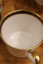 Set Of 31 Porcelain Dining Plates Dishes And Coffee Cups By Heinrich & Co.