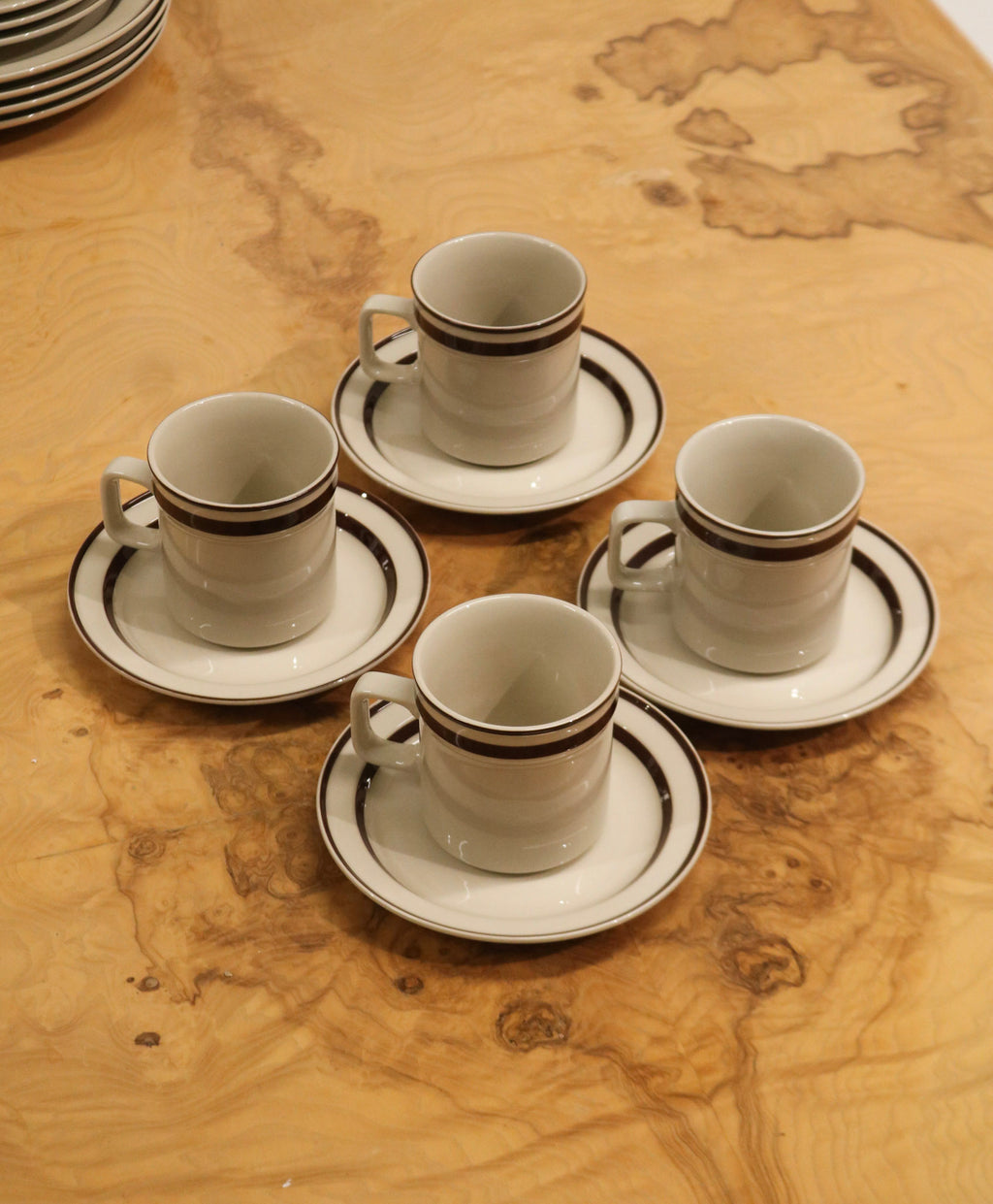 Set Of 20 Vintage Sango Ceramic Stoneware Dinnerware And Coffee Cups