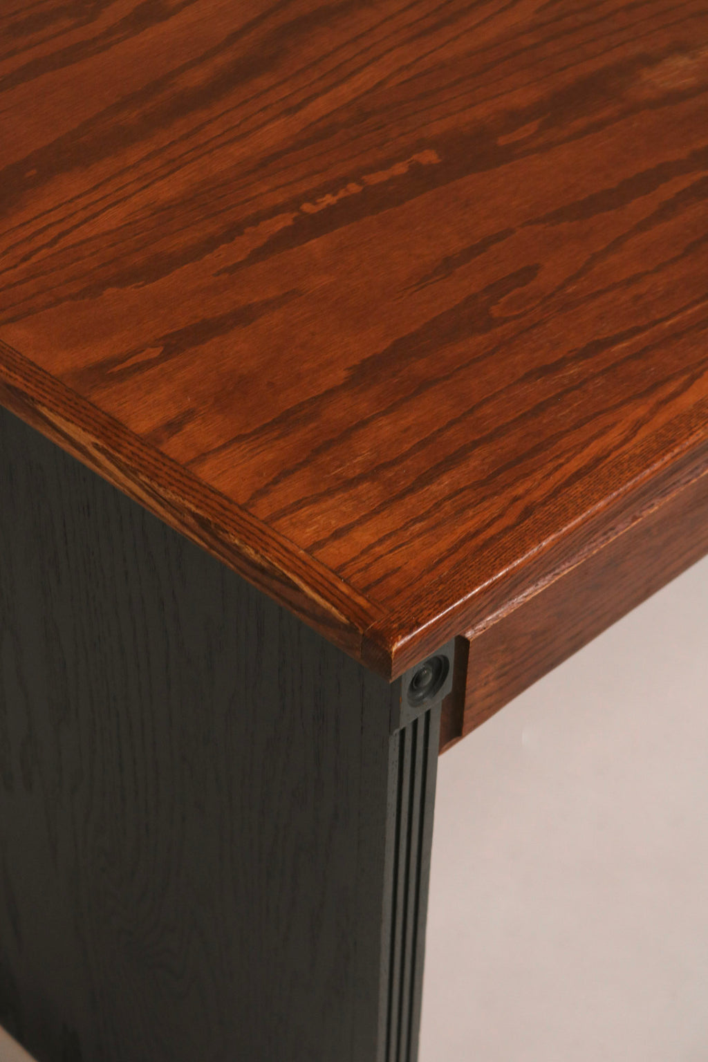 Rustic Vintage Wooden Table Desk With Drawers