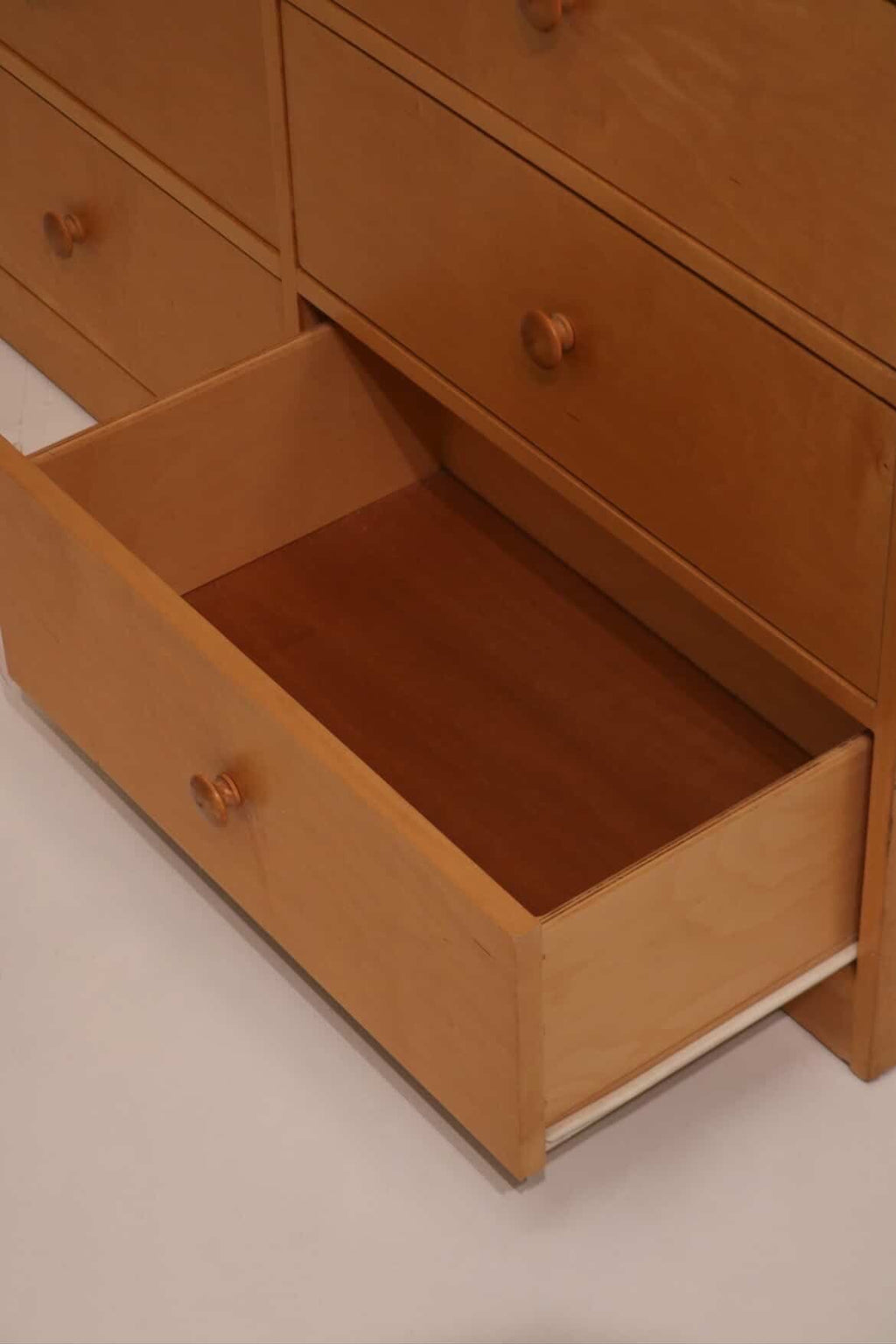 Vintage Solid Wood 6 Drawers Dresser