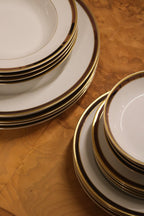 Set of 20 Porcelain Dining Plates Dishes By Heinrich & Co.