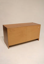 Danish Mid-Century Modern Teak  Storage Credenza By Domino Mobler