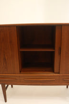 Mid Century Vintage Danish Modern Teak Wood Sideboard