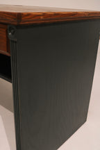 Rustic Vintage Wooden Table Desk With Drawers