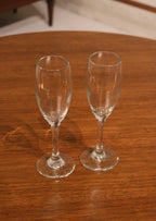 Set Of Vintage Crystal And Glass Barware And Serving Brass Tray