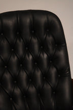 Mid Century Modern Lounge Swivel Chair and Ottoman by George Mulhauser Circa 1960s