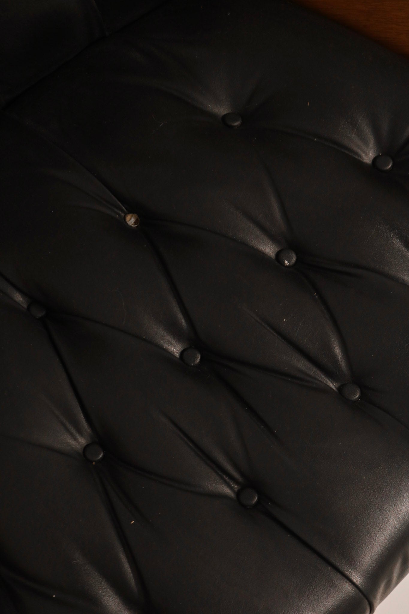 Mid Century Modern Lounge Swivel Chair and Ottoman by George Mulhauser Circa 1960s