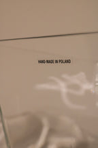 Poland Hand-Made Heavy Glass Vase