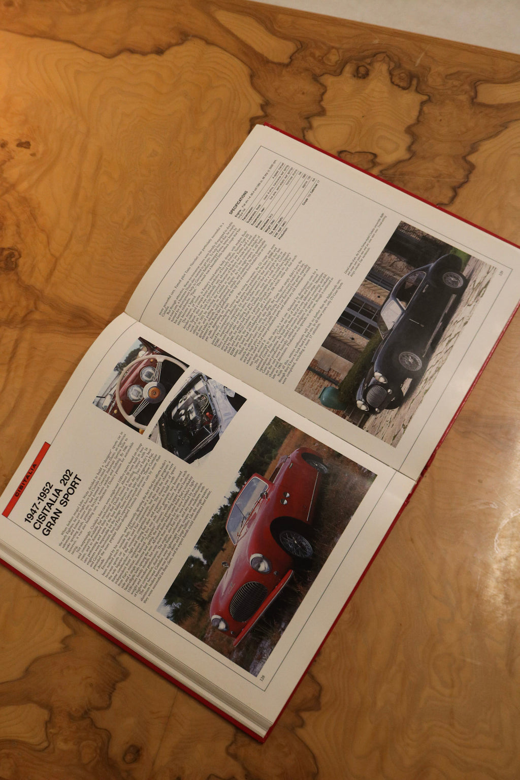 Illustrated Vintage Book Sports Cars by Consumer Guide Editors 1988 Hardcover