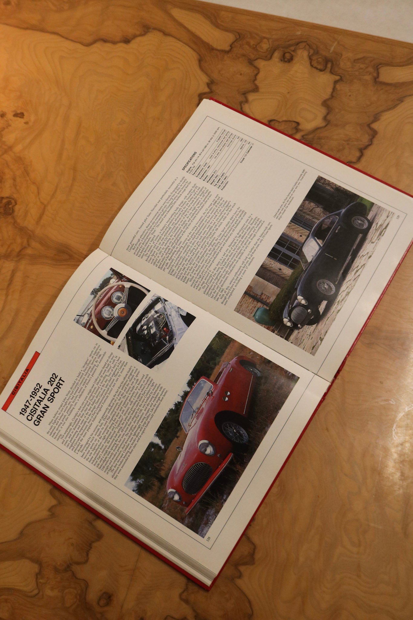 Illustrated Vintage Book Sports Cars by Consumer Guide Editors 1988 Hardcover