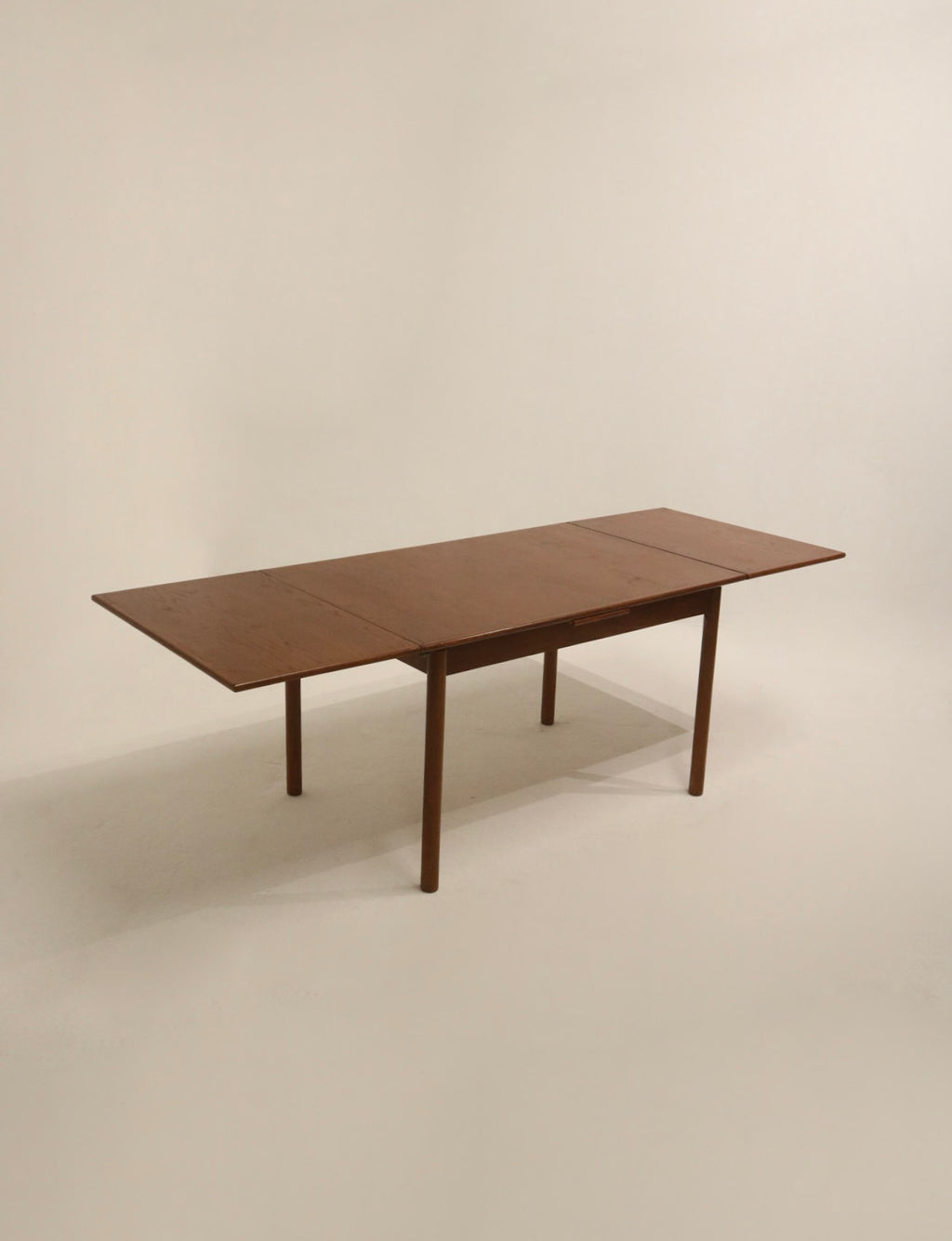 Danish Teak Wood Extendable Dining Table