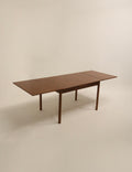 Danish Teak Wood Extendable Dining Table