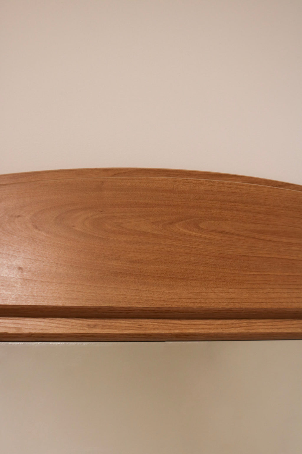 Vintage Wooden Stand Wall Mirror