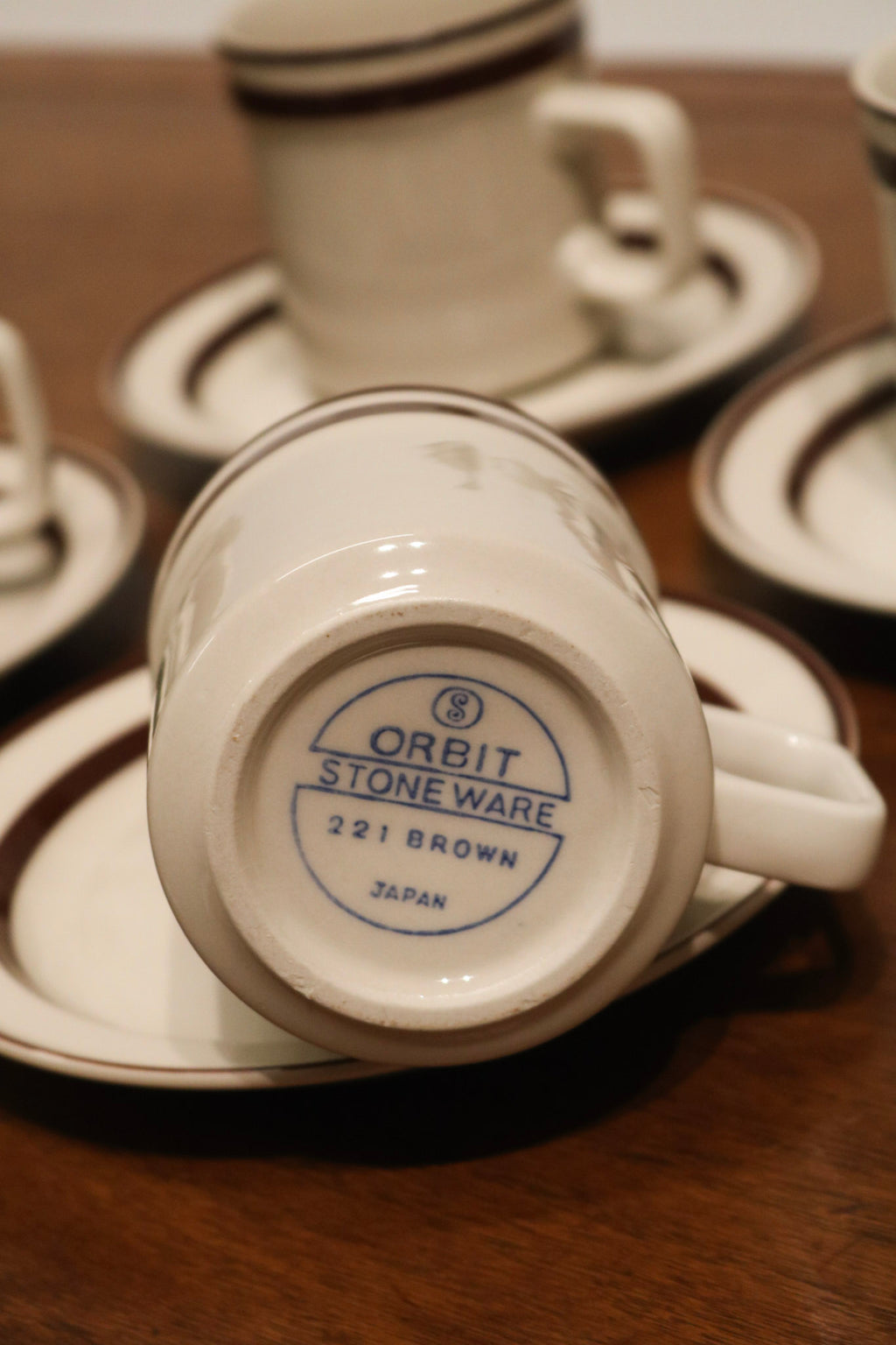 Set Of 20 Vintage Sango Ceramic Stoneware Dinnerware And Coffee Cups