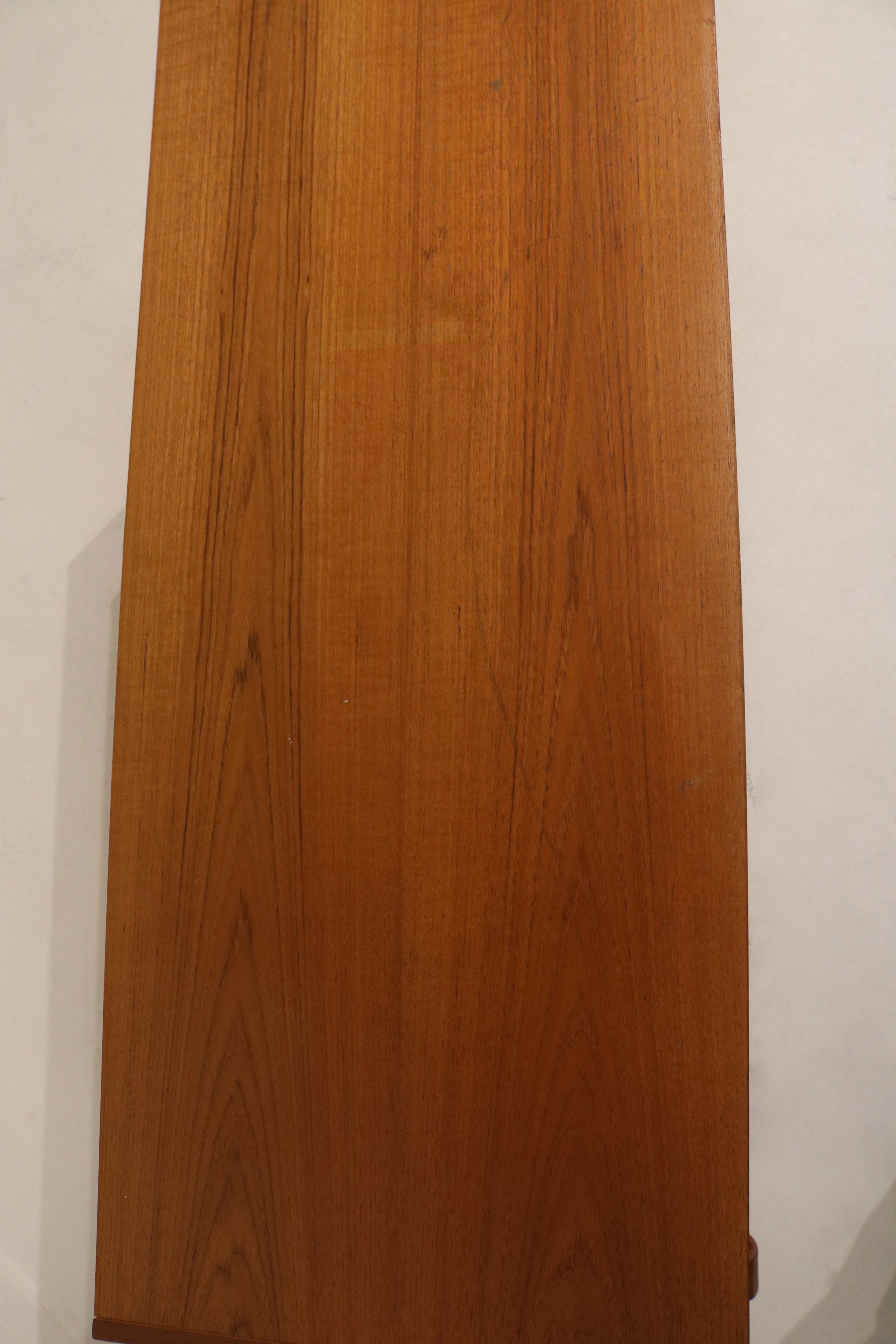 Danish Mid-Century Modern Teak  Storage Credenza By Domino Mobler