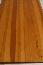 Vintage Swedish Pine Wood Dining Table Desk