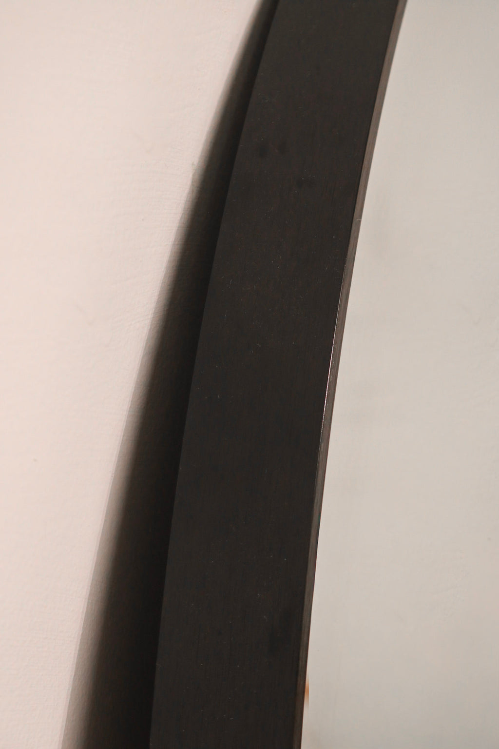 Round Black Wall Mirror Metal Frame