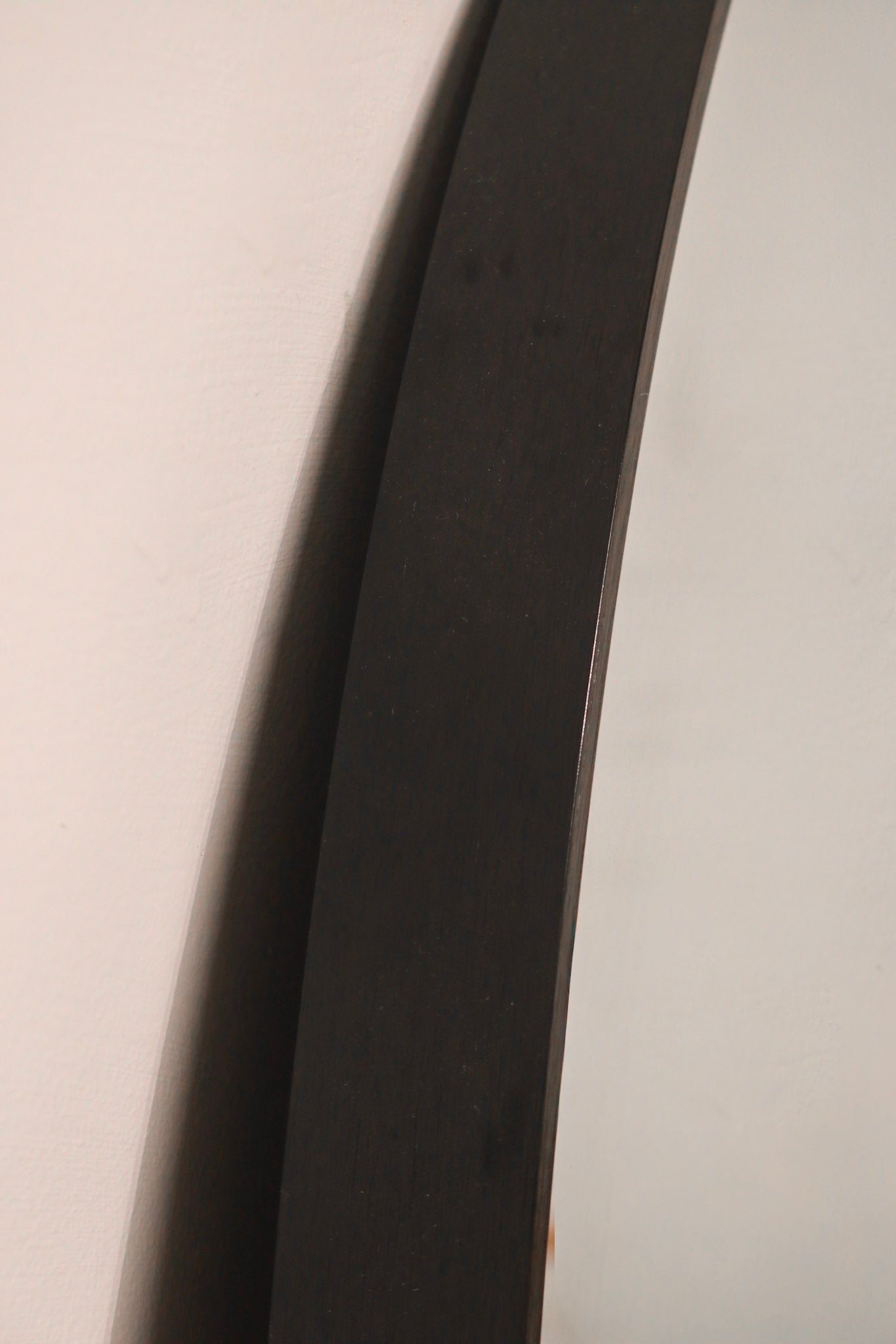 Round Black Wall Mirror Metal Frame