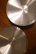 Mcm Vintage Stainless Silver Bowls Serving Tray Plates