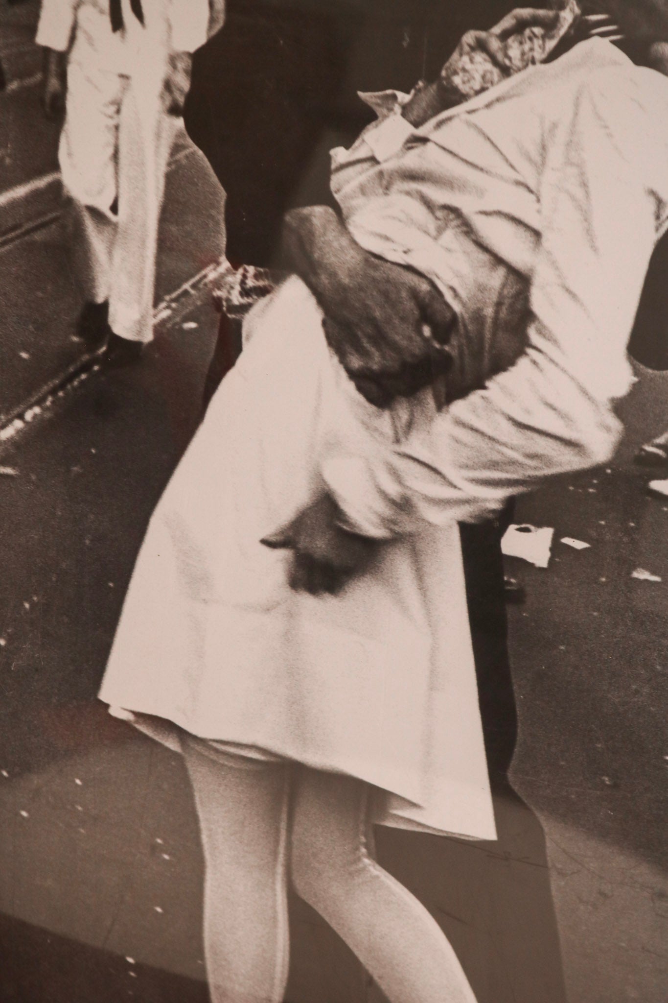 Kissing On VJ Day Time Square Iconic Vintage Photograpy Print