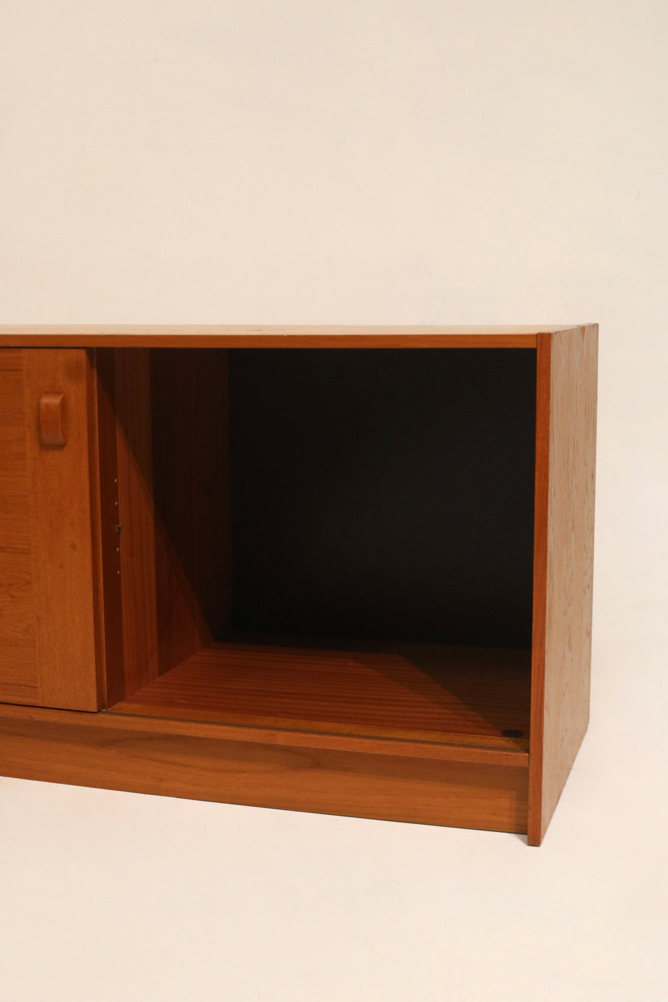 Danish Mid-Century Modern Teak  Storage Credenza By Domino Mobler