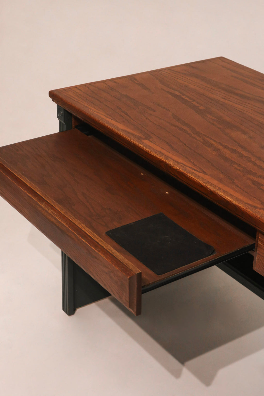 Rustic Vintage Wooden Table Desk With Drawers
