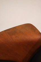 Mid Century Modern Lounge Swivel Chair and Ottoman by George Mulhauser Circa 1960s