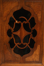Antique Jacobean Mahogany Walnut Hutch China Cabinet