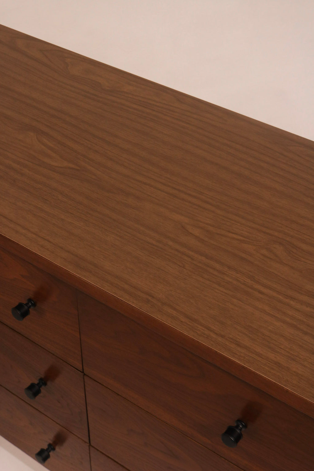 Mid Century Modern Walnut Wood 6 Drawers Dresser By Stanley