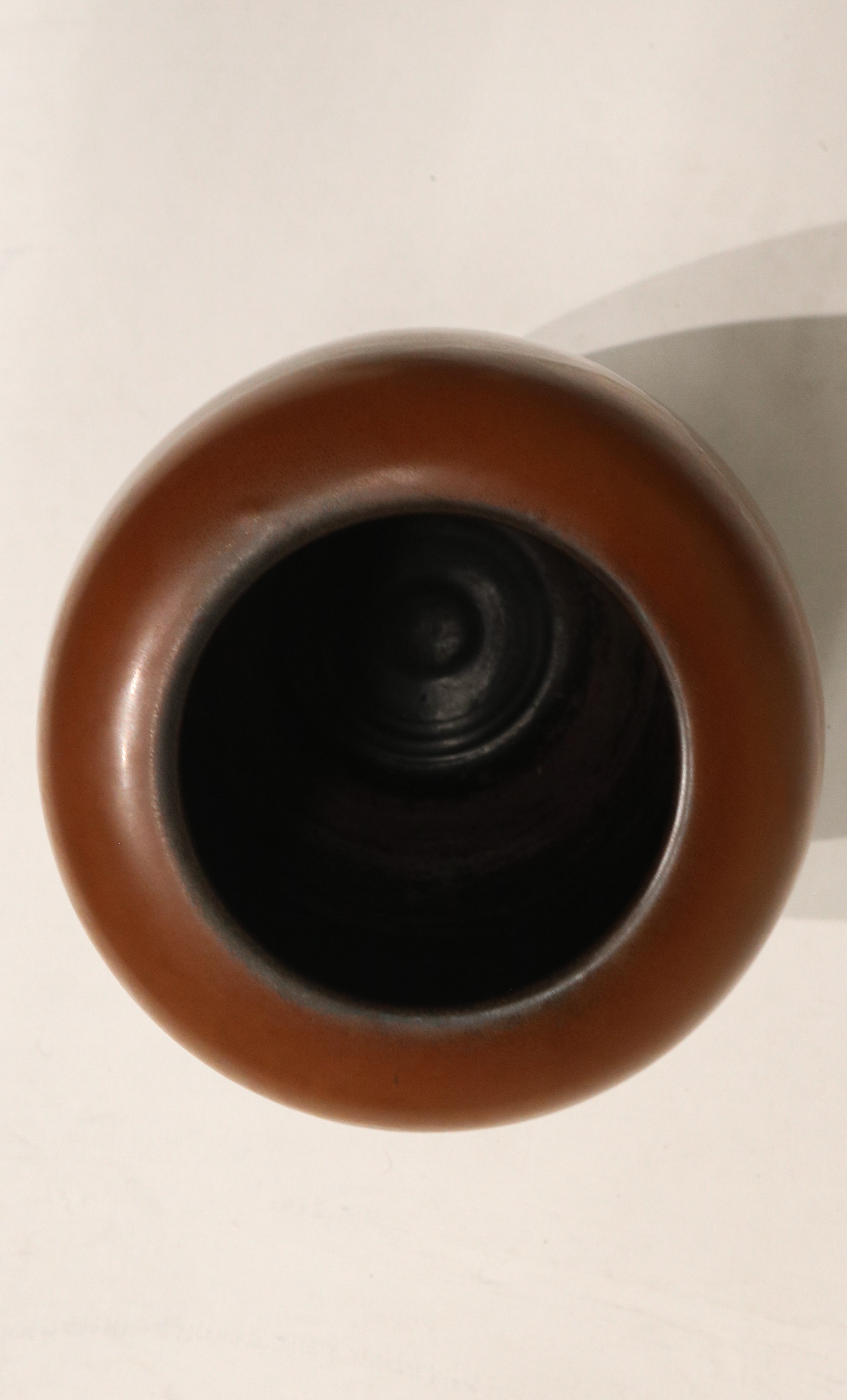 Vintage Danish Ceramic Vase By Nymolle Pottery Denmark