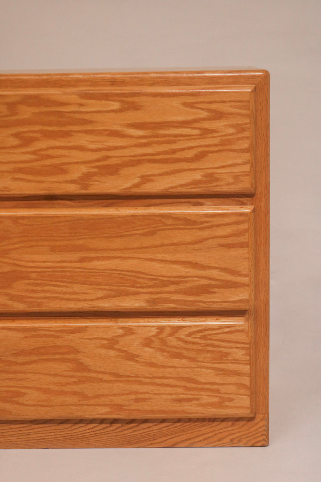 Vintage Solid Oak 6 Drawers Dresser