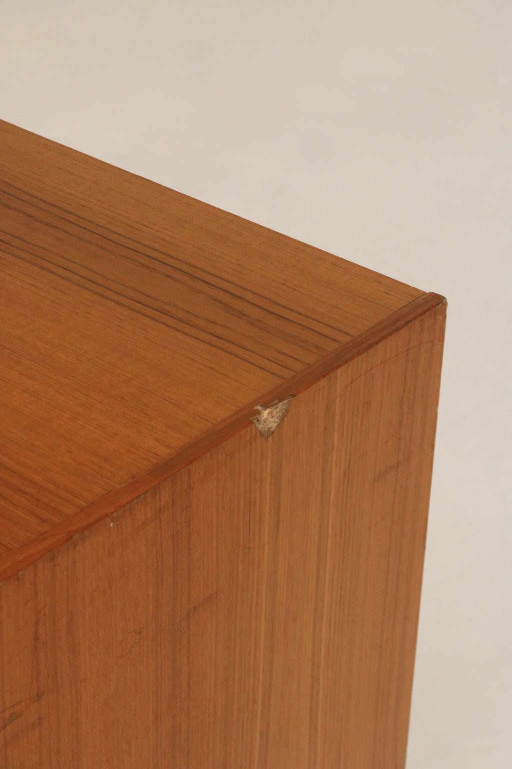Danish Mid-Century Modern Teak  Storage Credenza By Domino Mobler