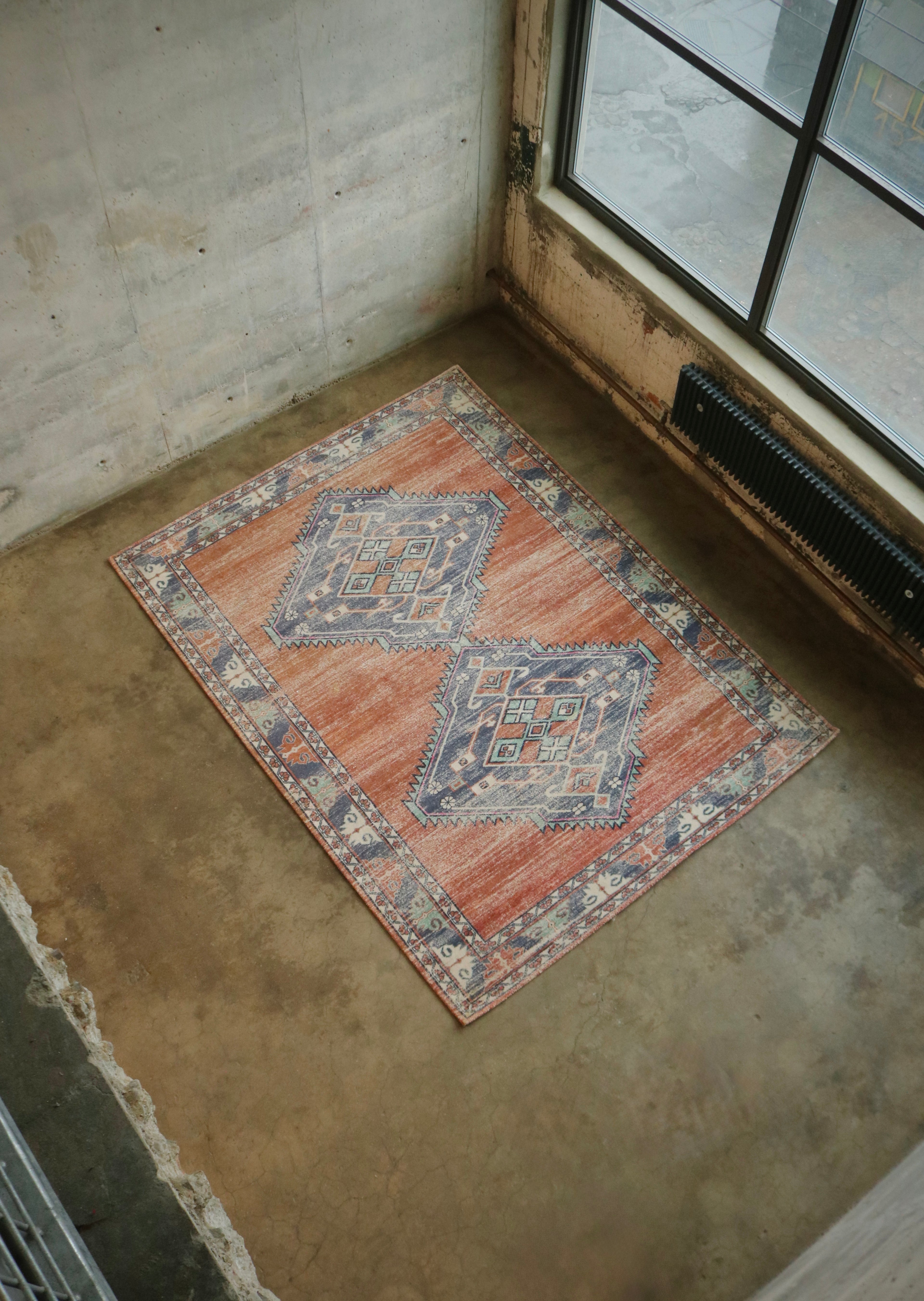 Vintage Style Large Area Rug