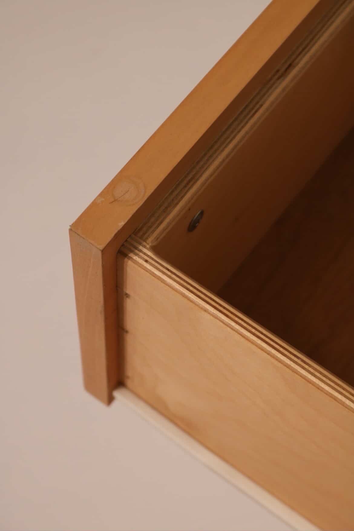 Vintage Solid Wood 6 Drawers Dresser