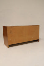 Danish Mid-Century Modern Teak  Storage Credenza By Domino Mobler