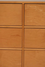 Vintage Solid Wood 6 Drawers Dresser