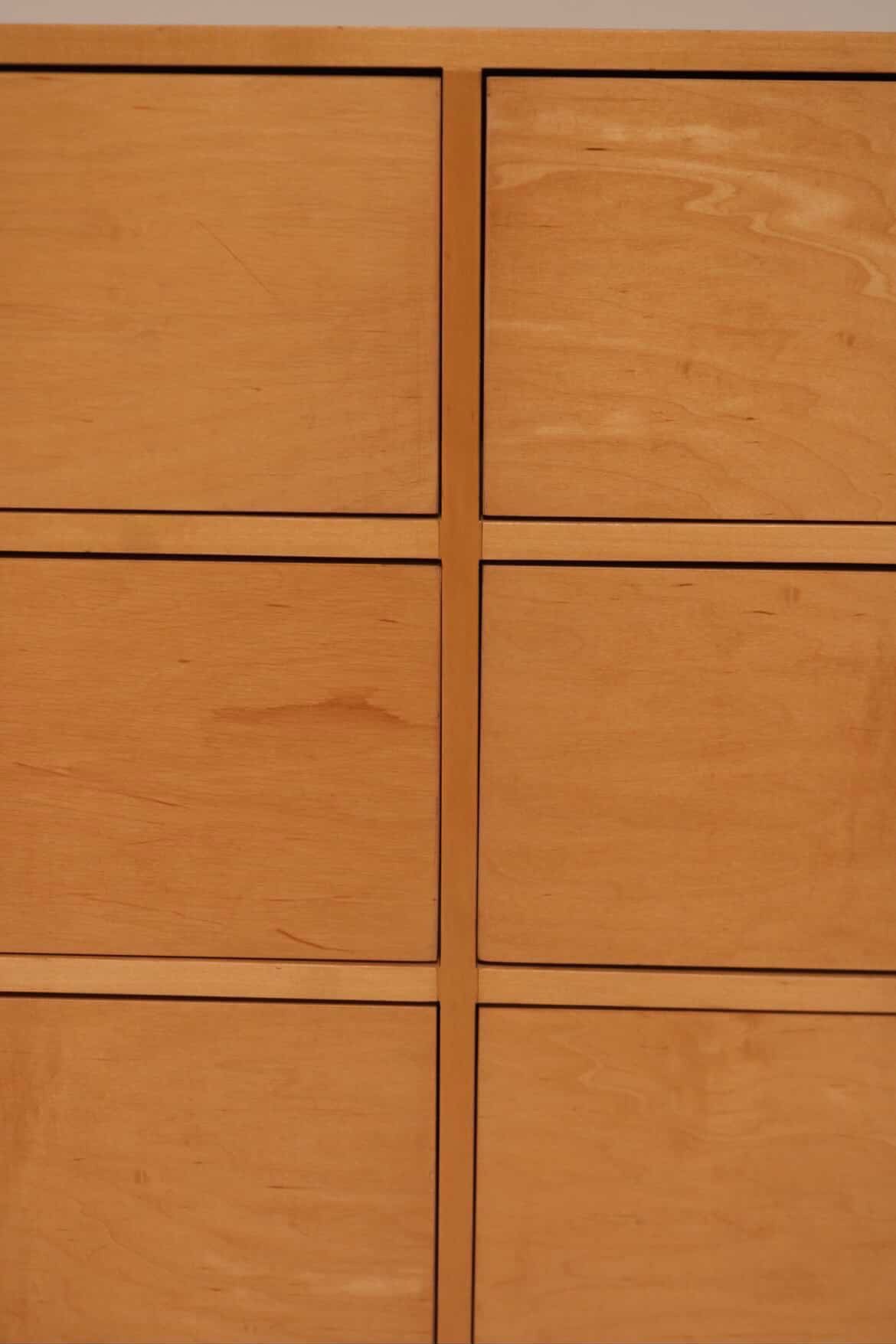 Vintage Solid Wood 6 Drawers Dresser