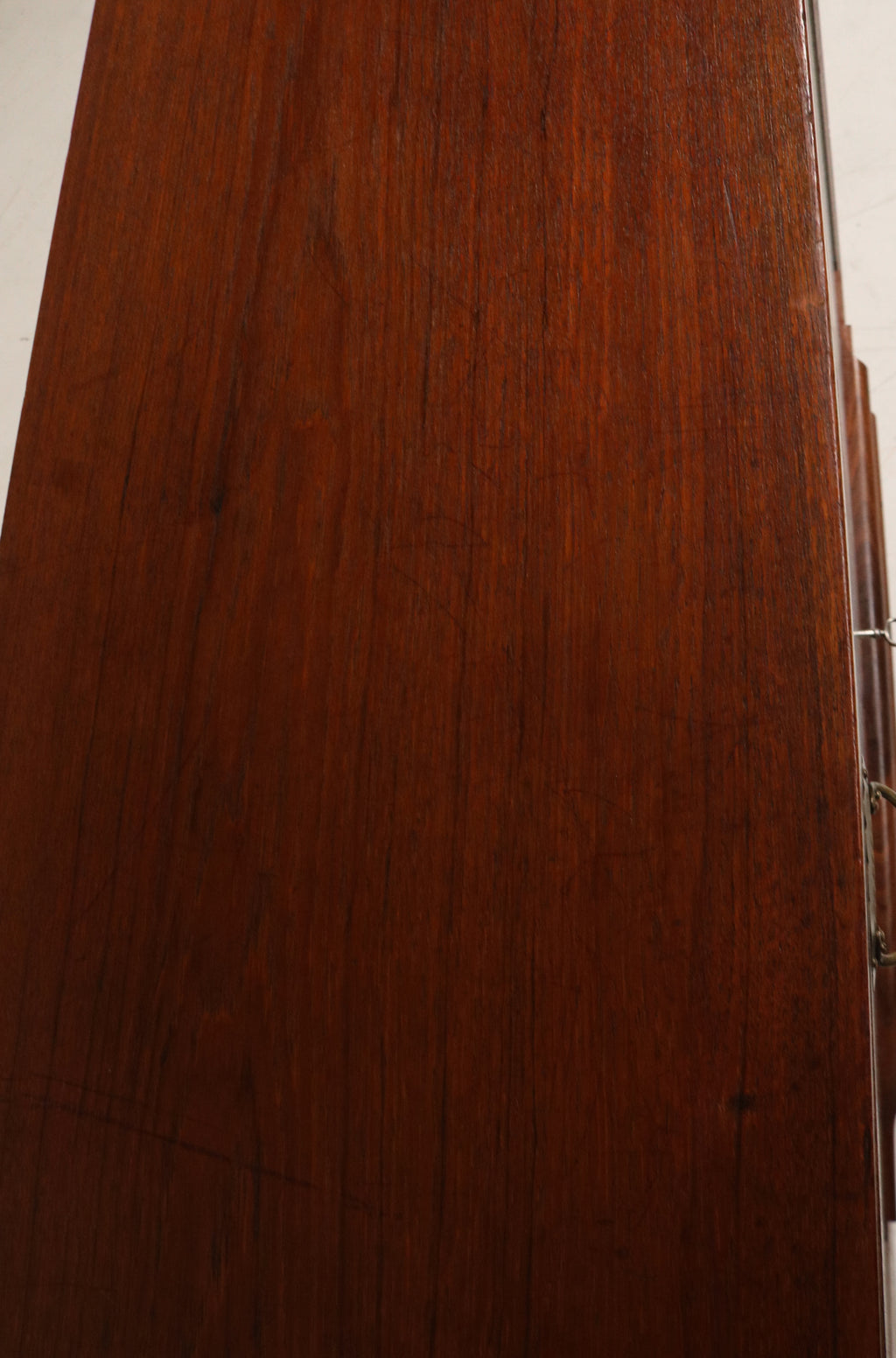 Danish Mcm Vintage Teak Wood Chest Of Drawer Cabinet