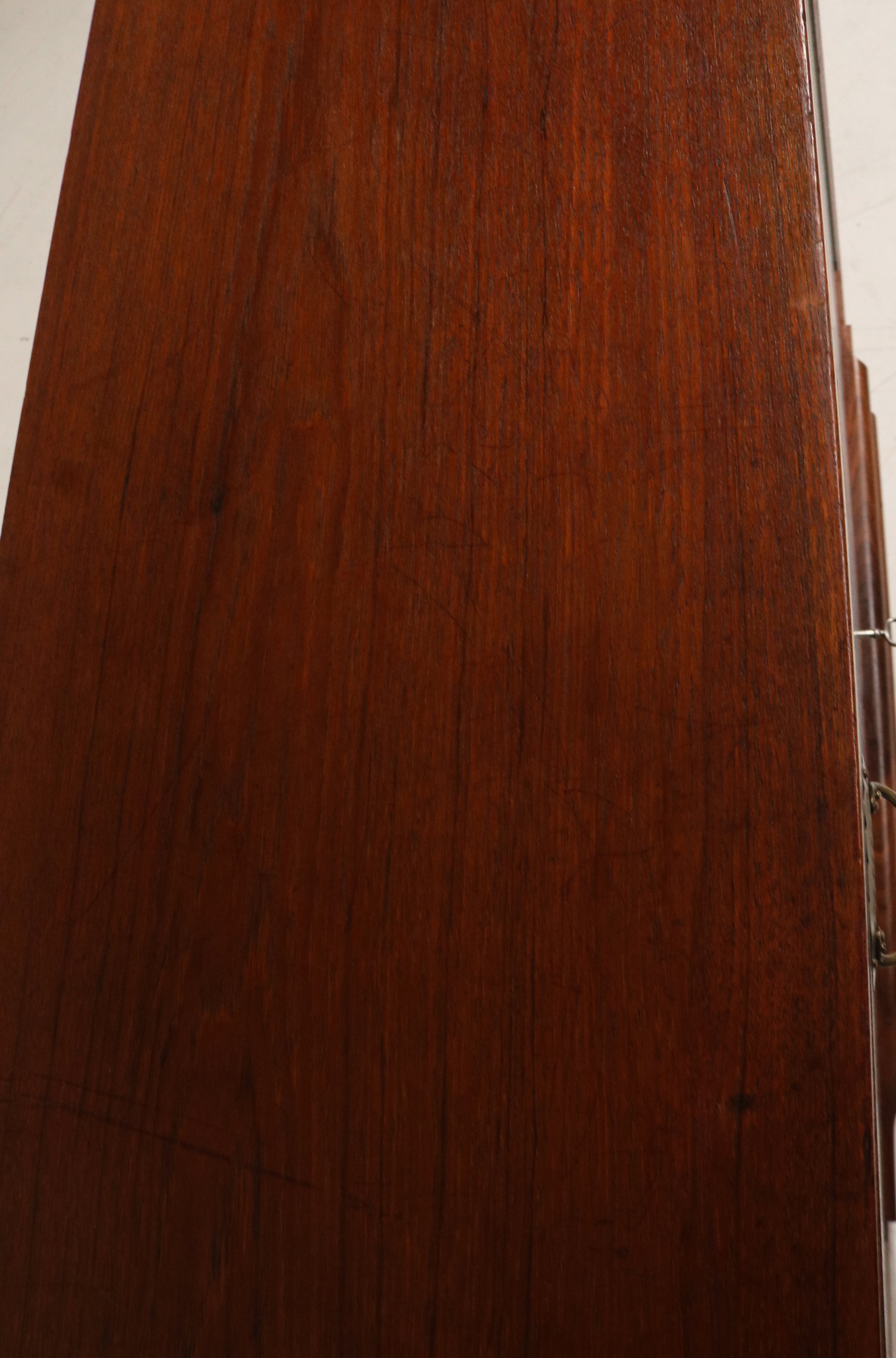 Danish Mcm Vintage Teak Wood Chest Of Drawer Cabinet